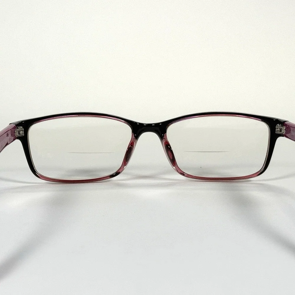 Envy Eyewear Sarah Eyeglasses Frame Only‎ Black & Purple 53-17-140 Womens